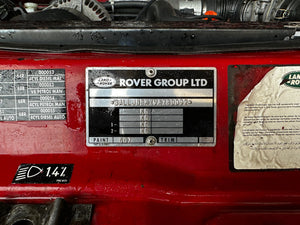 SOLD! "Big Red" Land Rover Discovery 3.9L V8
