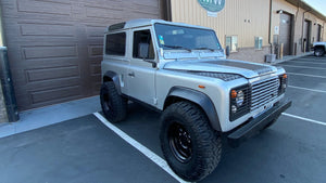 SOLD! 1984 "The Silversmith" Defender 90 Left Hand Drive