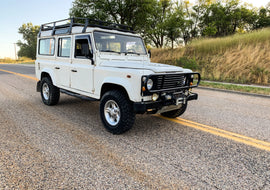 SOLD! 1989 "The Cypress" Defender 110 Left Hand Drive LAND ROVER