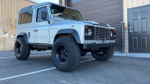 SOLD! 1984 "The Silversmith" Defender 90 Left Hand Drive