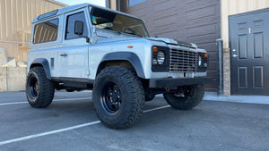 SOLD! 1984 "The Silversmith" Defender 90 Left Hand Drive