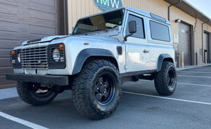 SOLD! 1984 "The Silversmith" Defender 90 Left Hand Drive